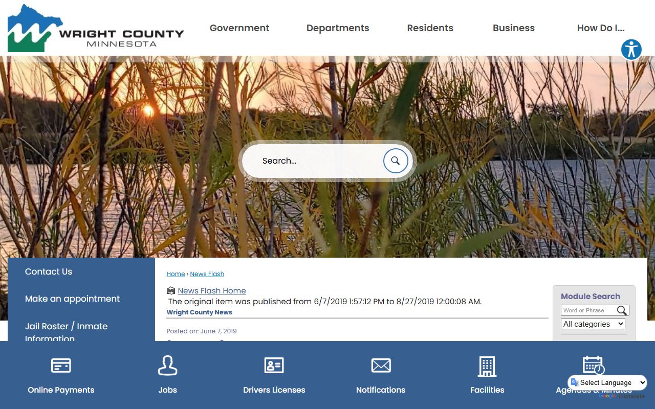 Wright County sheriff and county attorney news archive